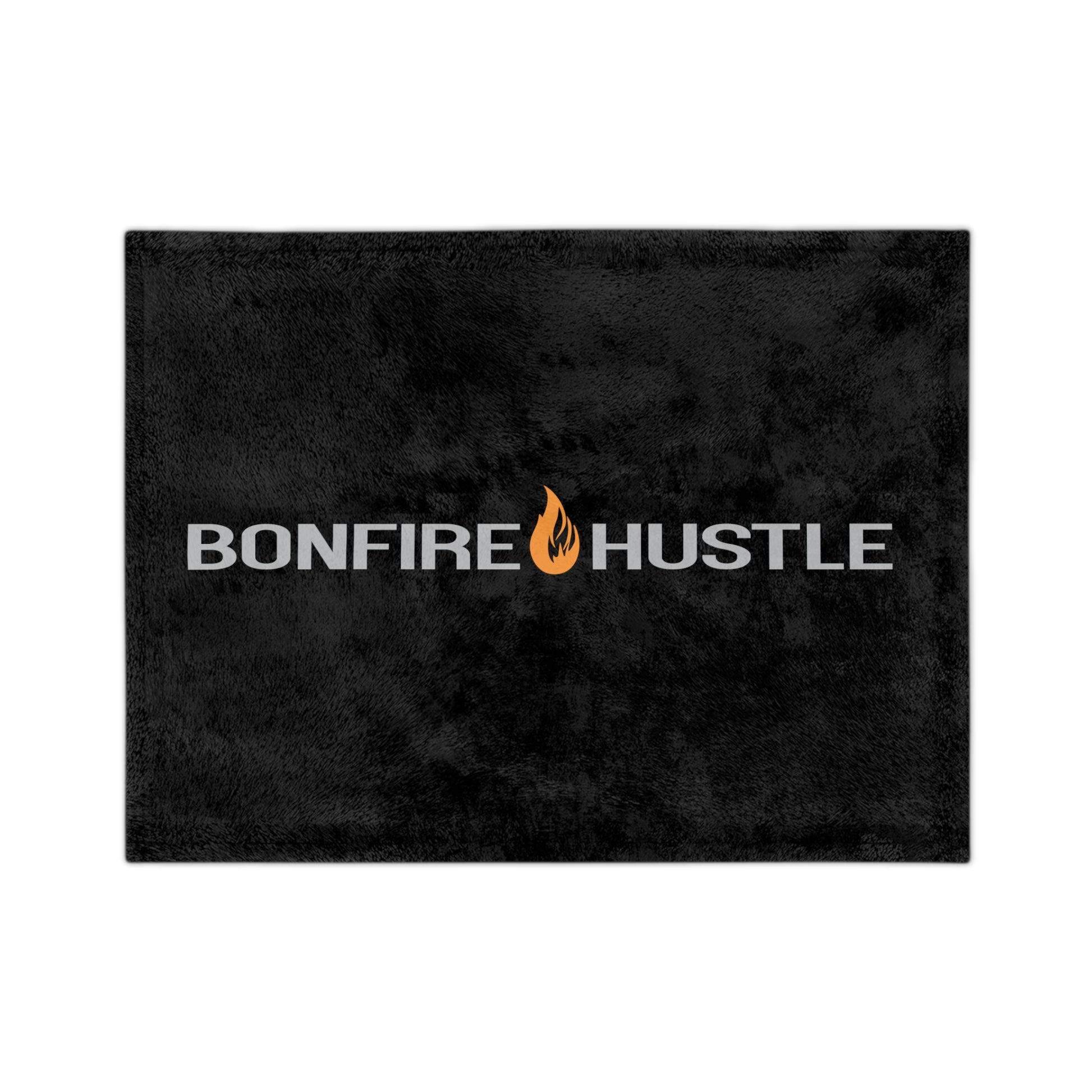 "THE" Velveteen Microfiber Blanket - Bonfire Hustle