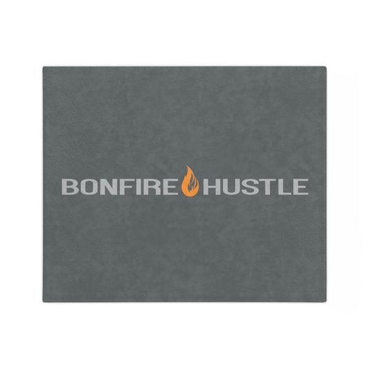 "THE" Velveteen Microfiber Blanket - Bonfire Hustle