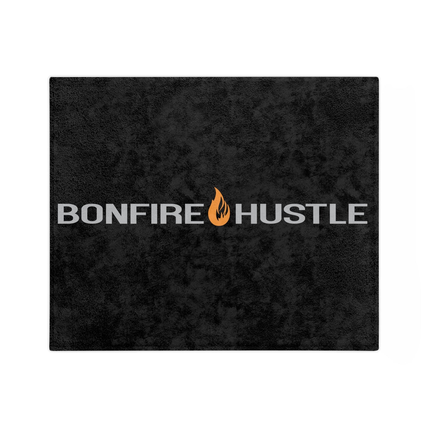 "THE" Velveteen Microfiber Blanket - Bonfire Hustle