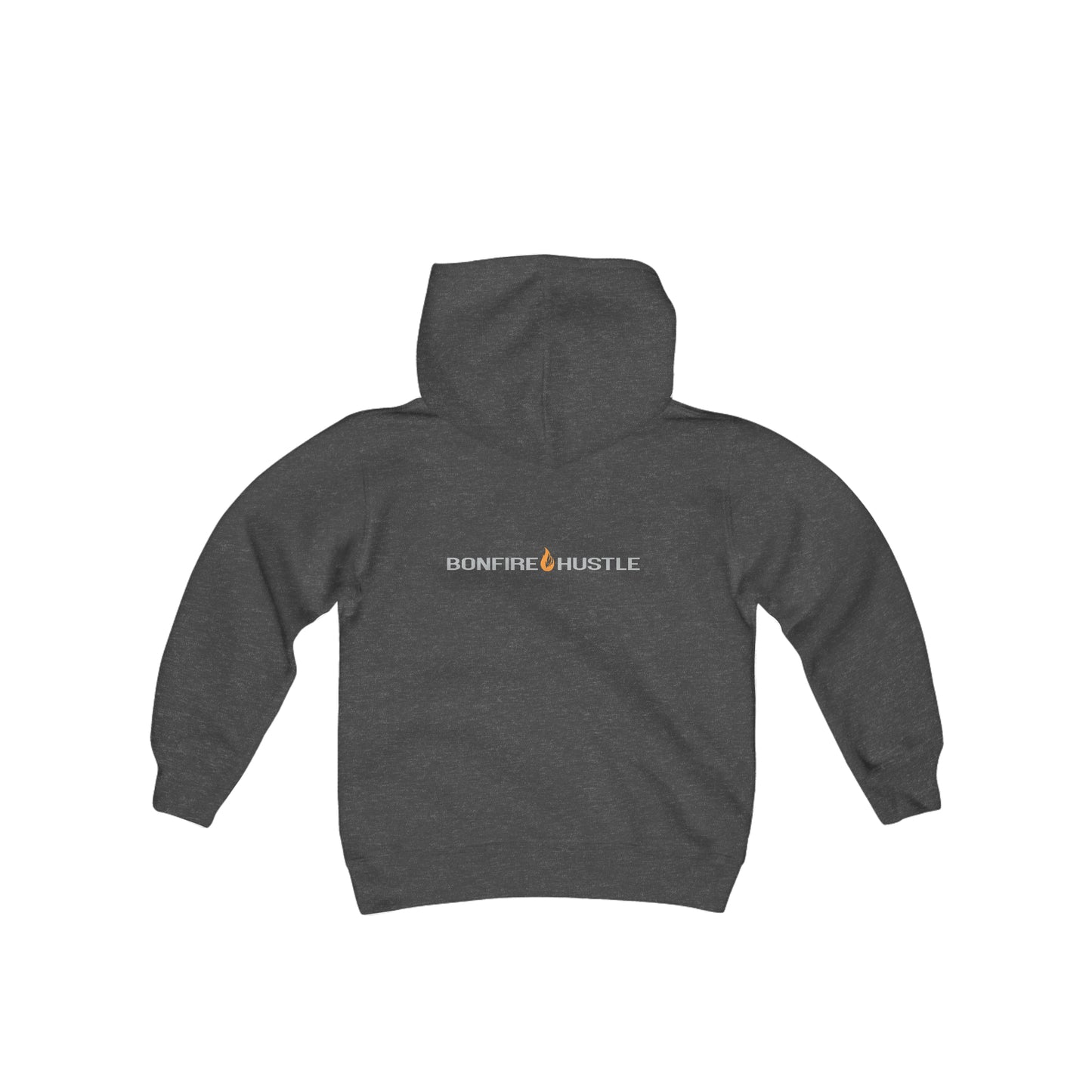 Youth Heavy Blend Hooded Sweatshirt - Bonfire Hustle