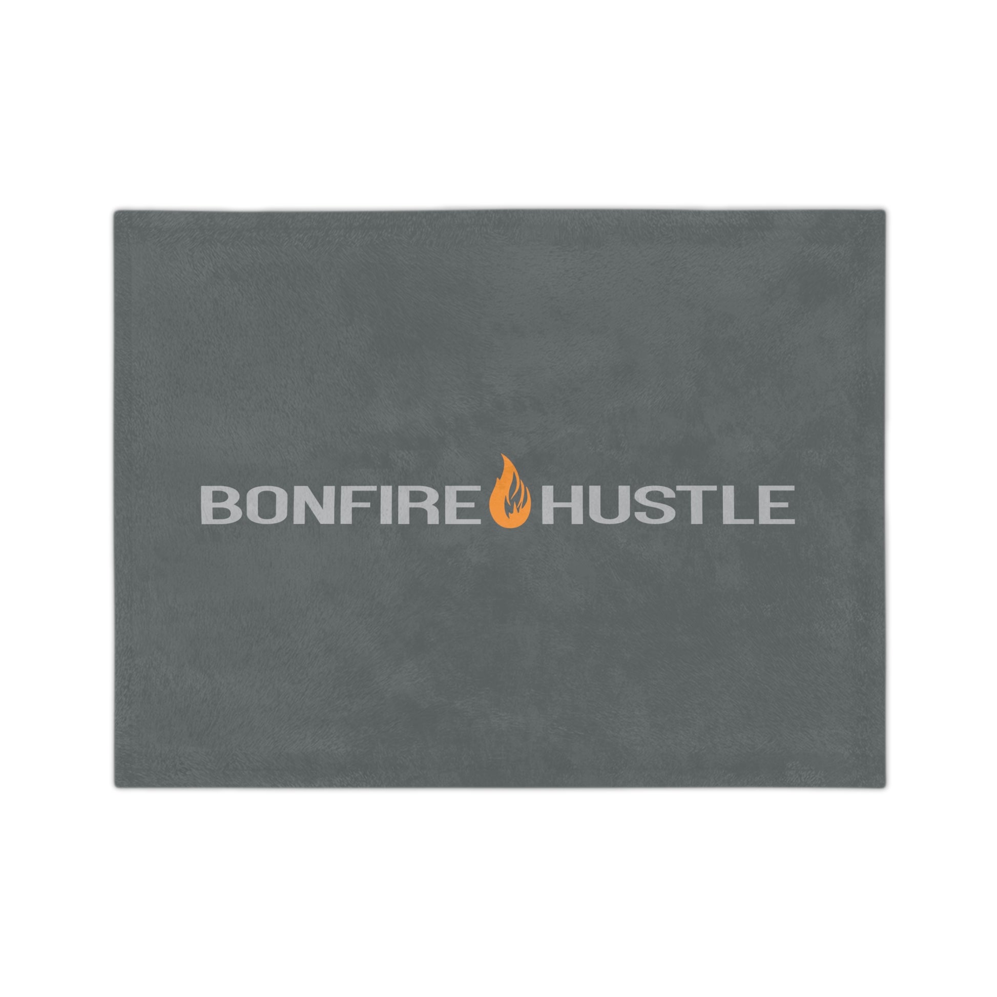 "THE" Velveteen Microfiber Blanket - Bonfire Hustle