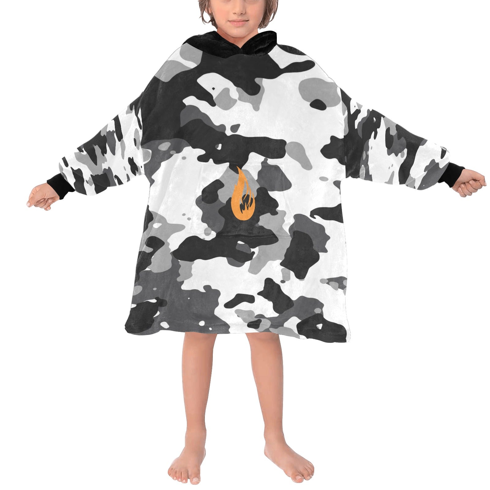 Bonfire Blanket Hoodie- youth - Bonfire Hustle