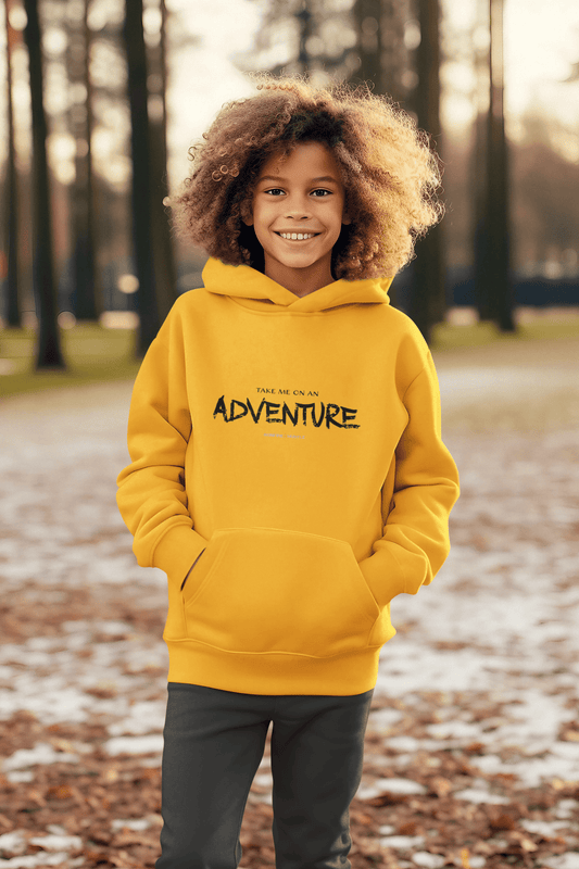 Youth Heavy Blend Hooded Sweatshirt - Bonfire Hustle