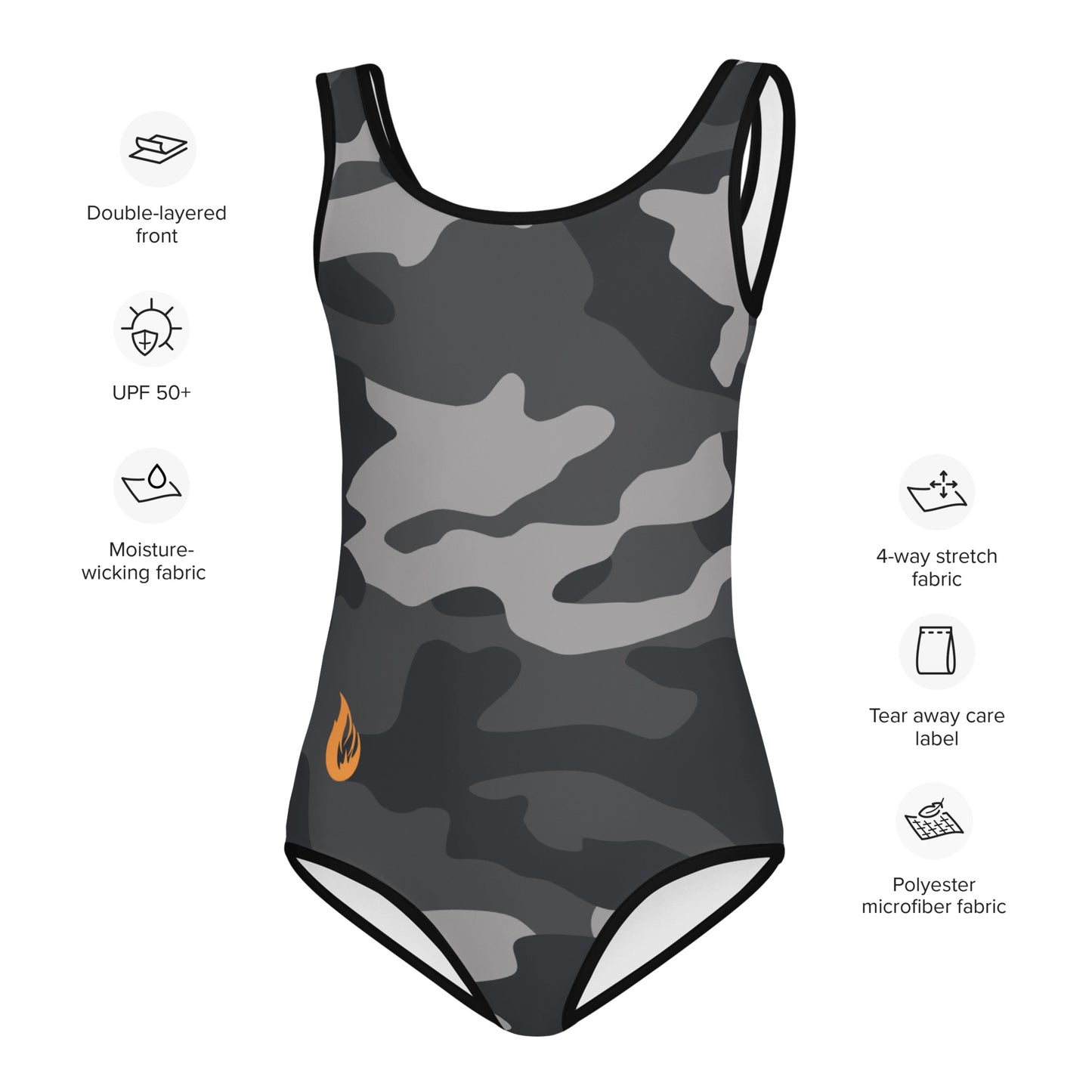 Bonfire Kids Swimsuit - Bonfire Hustle