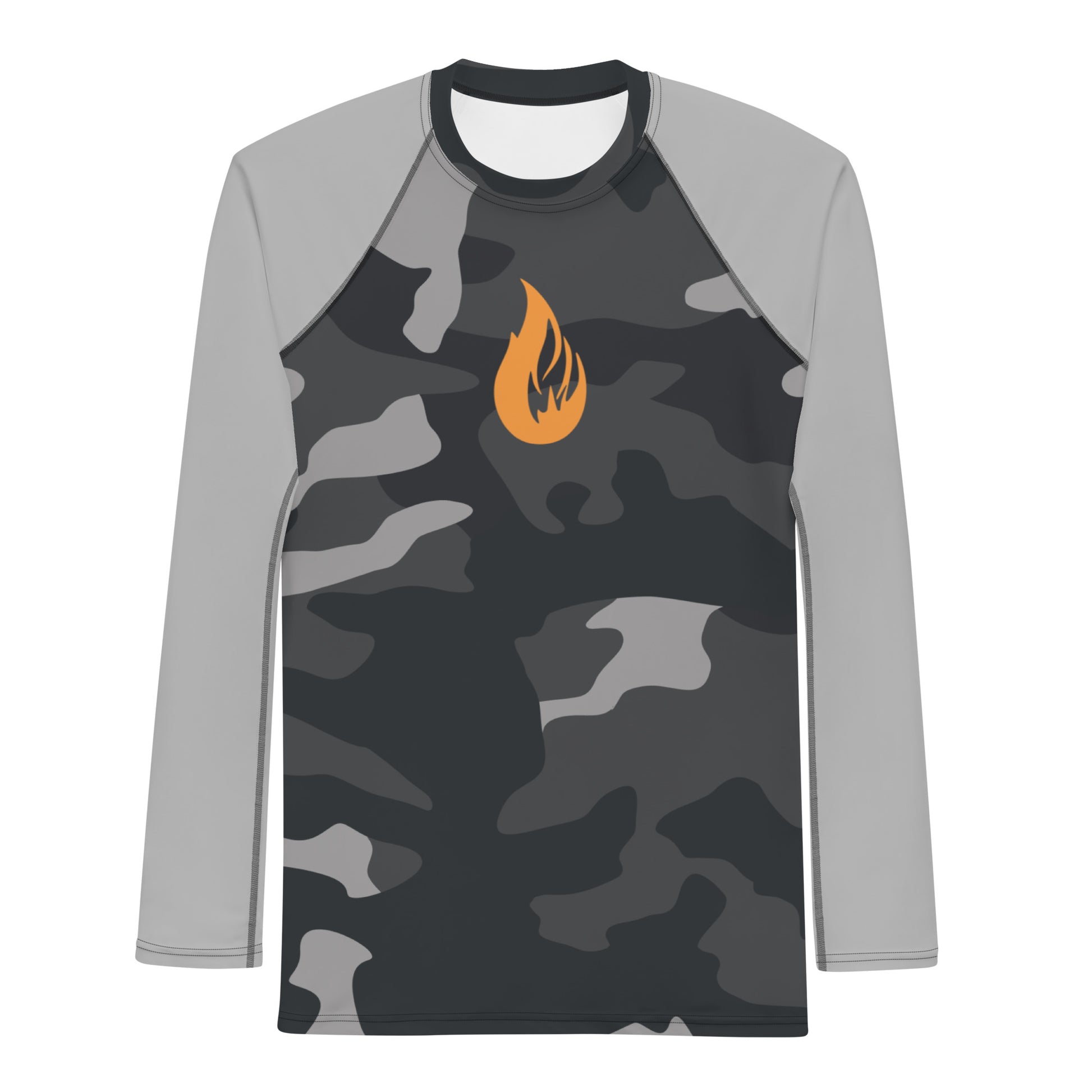 Men's Rash Guard - Bonfire Hustle