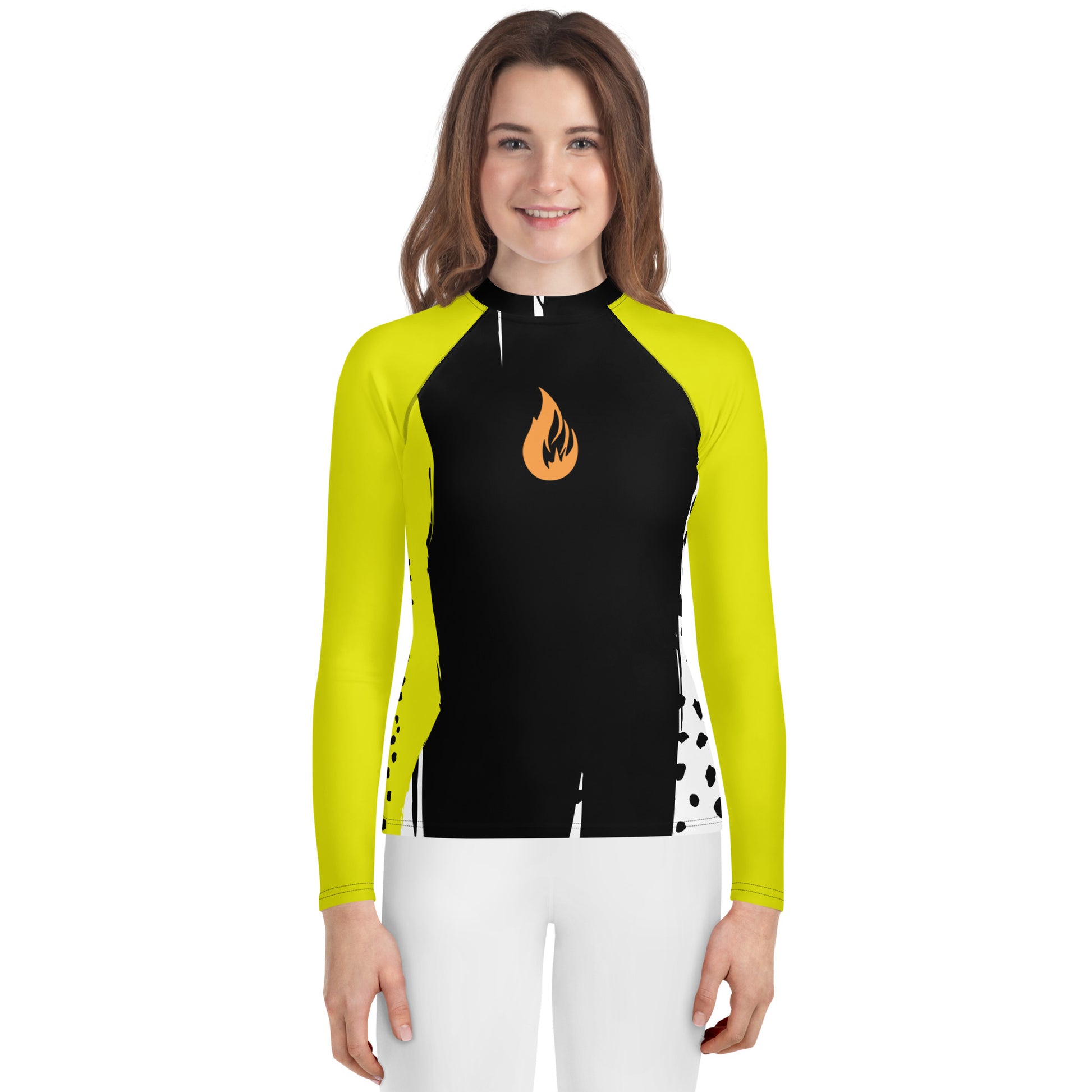 Youth Rash Guard - Bonfire Hustle