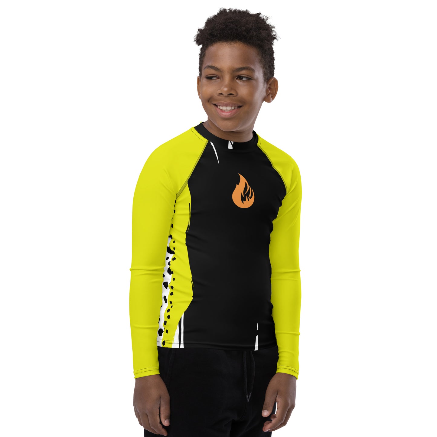 Youth Rash Guard - Bonfire Hustle