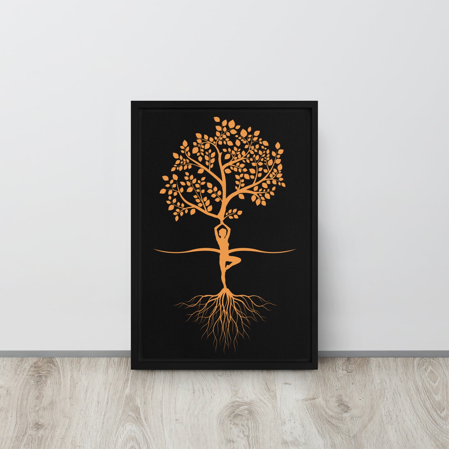 Tranquility Framed canvas - Bonfire Hustle