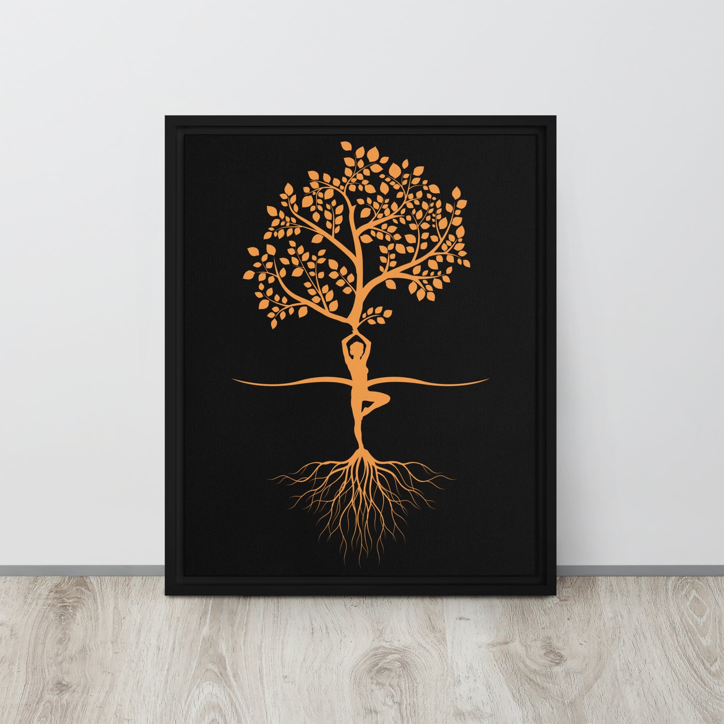 Tranquility Framed canvas - Bonfire Hustle