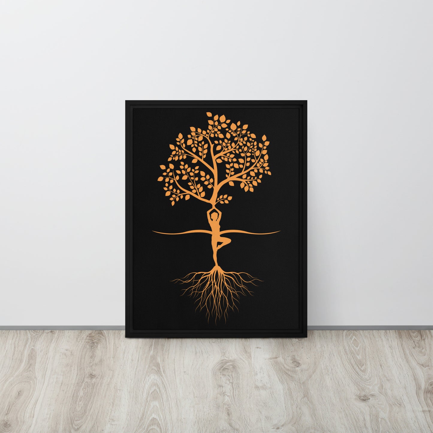 Tranquility Framed canvas - Bonfire Hustle