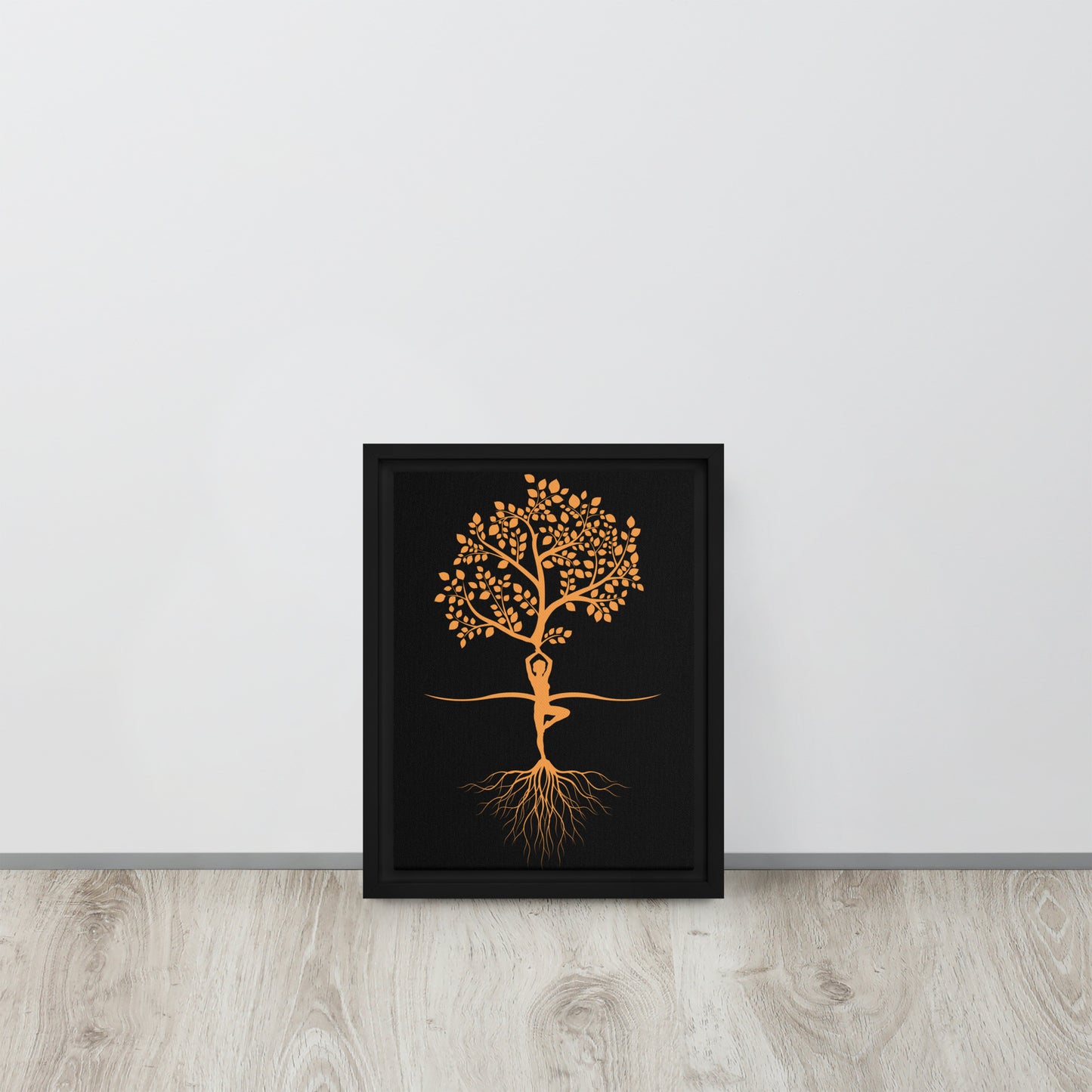 Tranquility Framed canvas - Bonfire Hustle