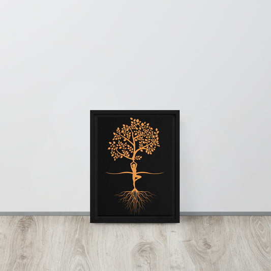 Tranquility Framed canvas - Bonfire Hustle