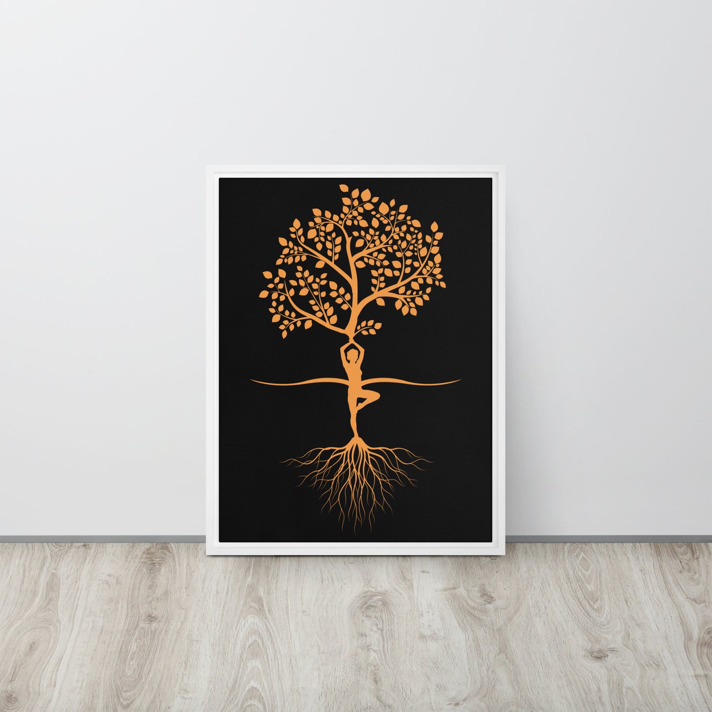 Tranquility Framed canvas - Bonfire Hustle