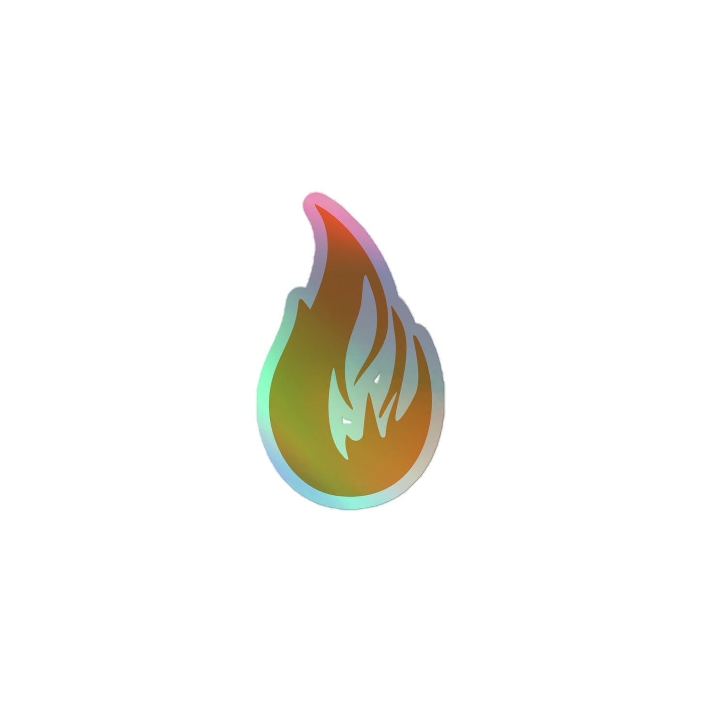 Holographic stickers - Bonfire Hustle