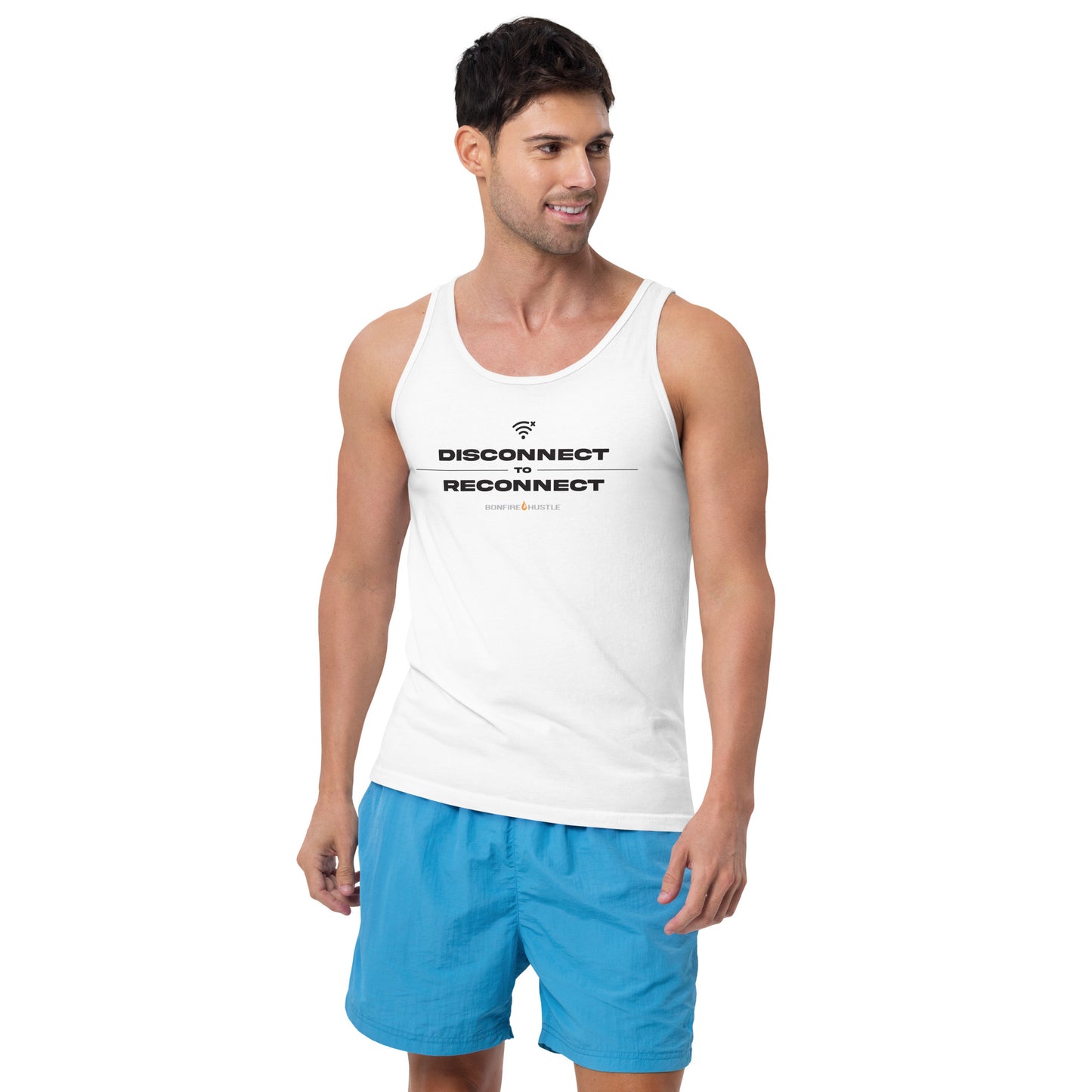 Men's Tank Top - Bonfire Hustle