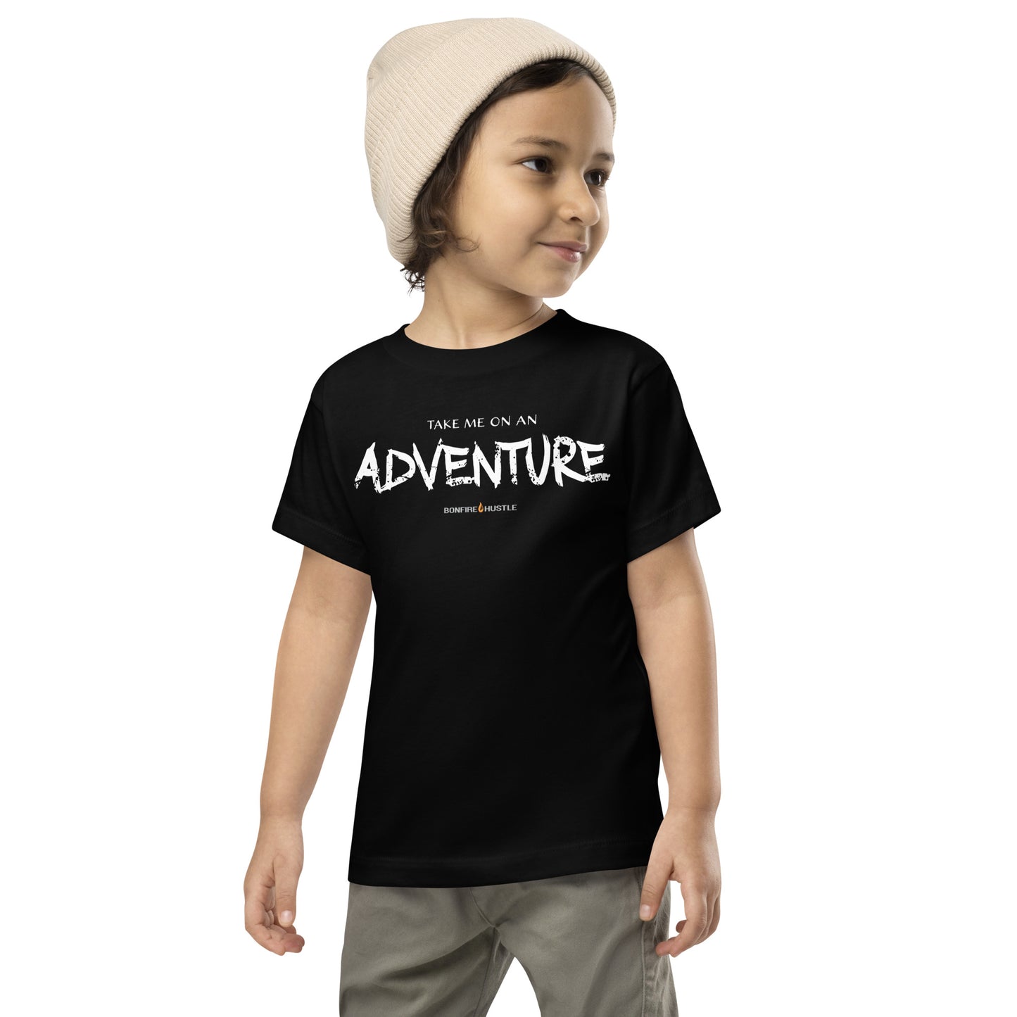 Toddler Short Sleeve Tee - Bonfire Hustle