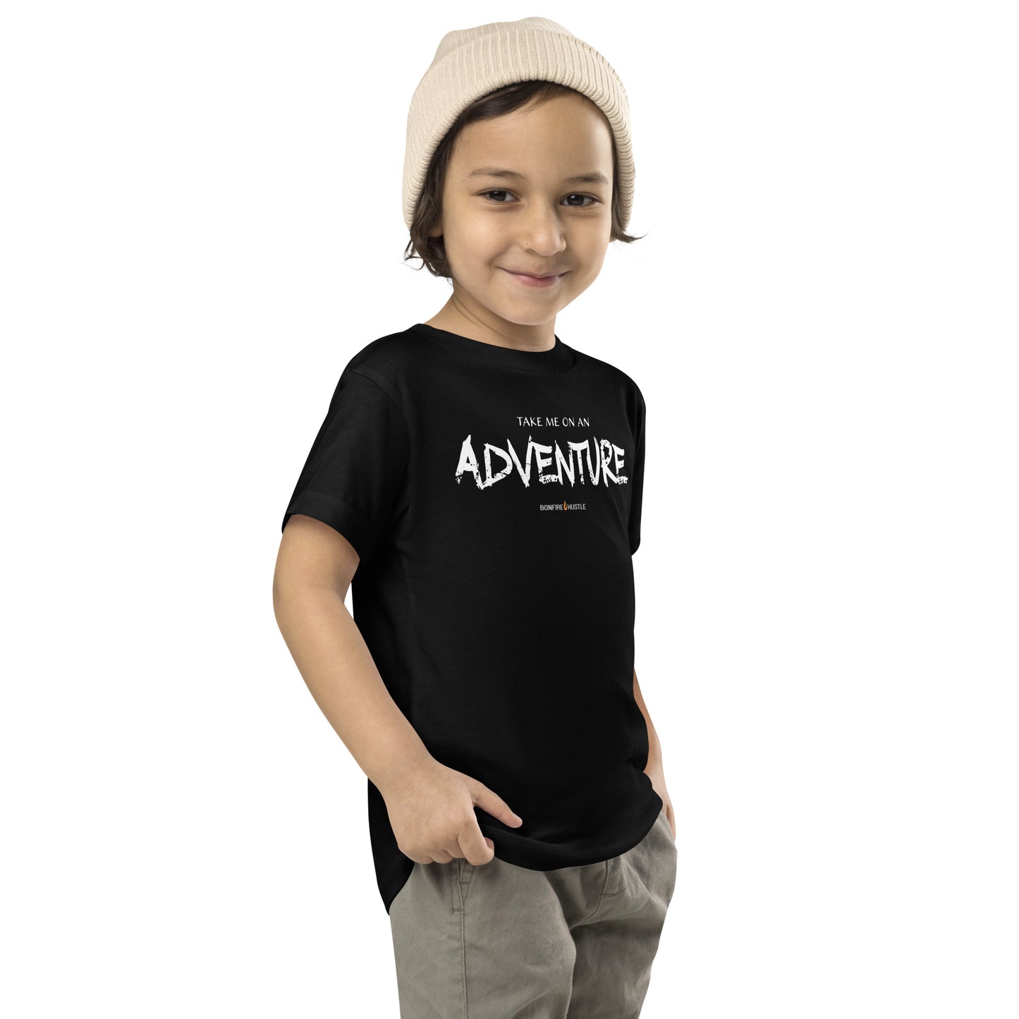 Toddler Short Sleeve Tee - Bonfire Hustle