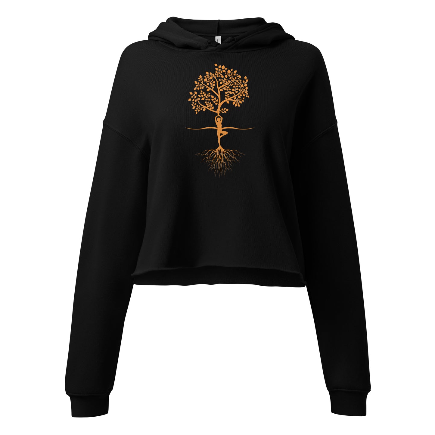 Crop Hoodie - Bonfire Hustle