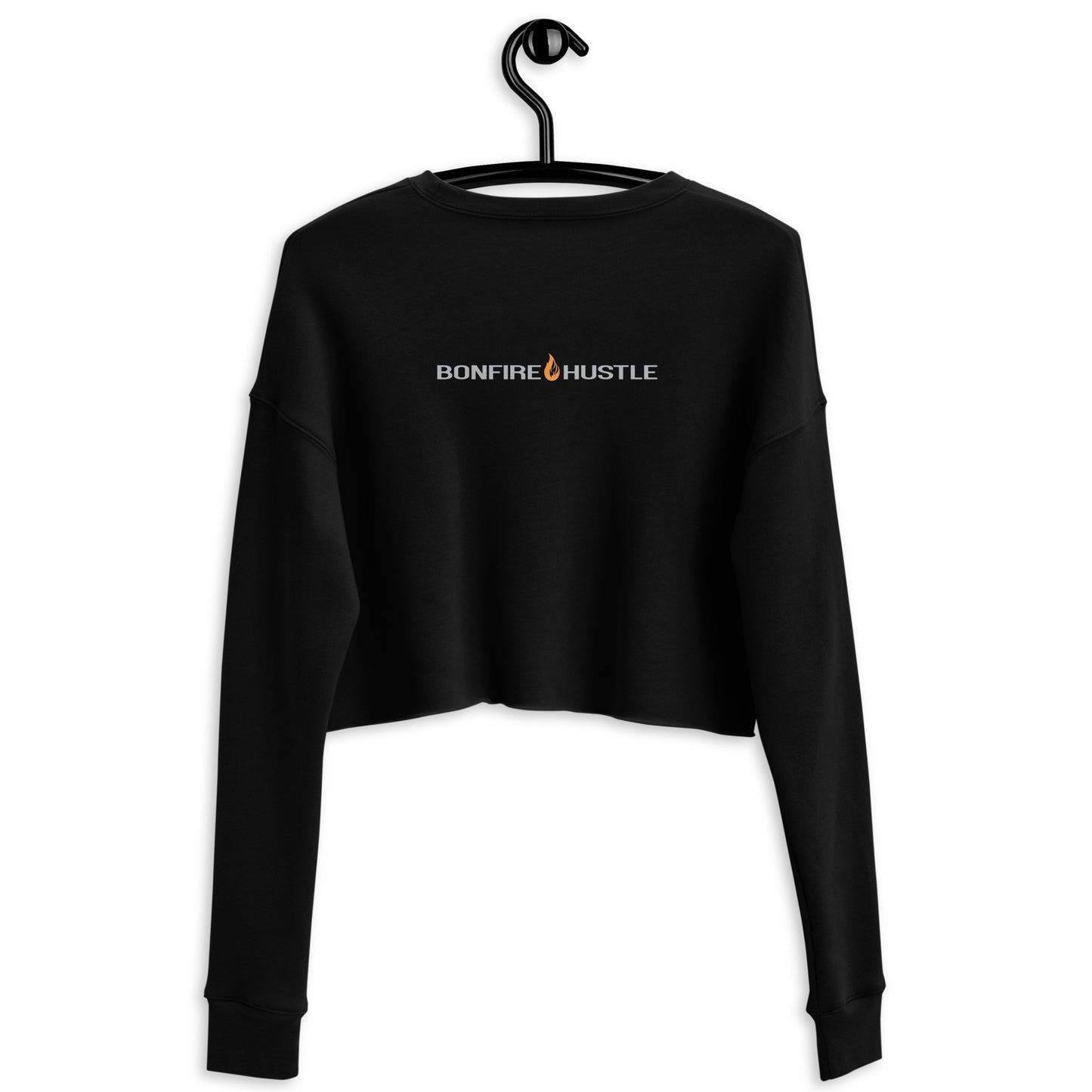 Crop Sweatshirt - Bonfire Hustle