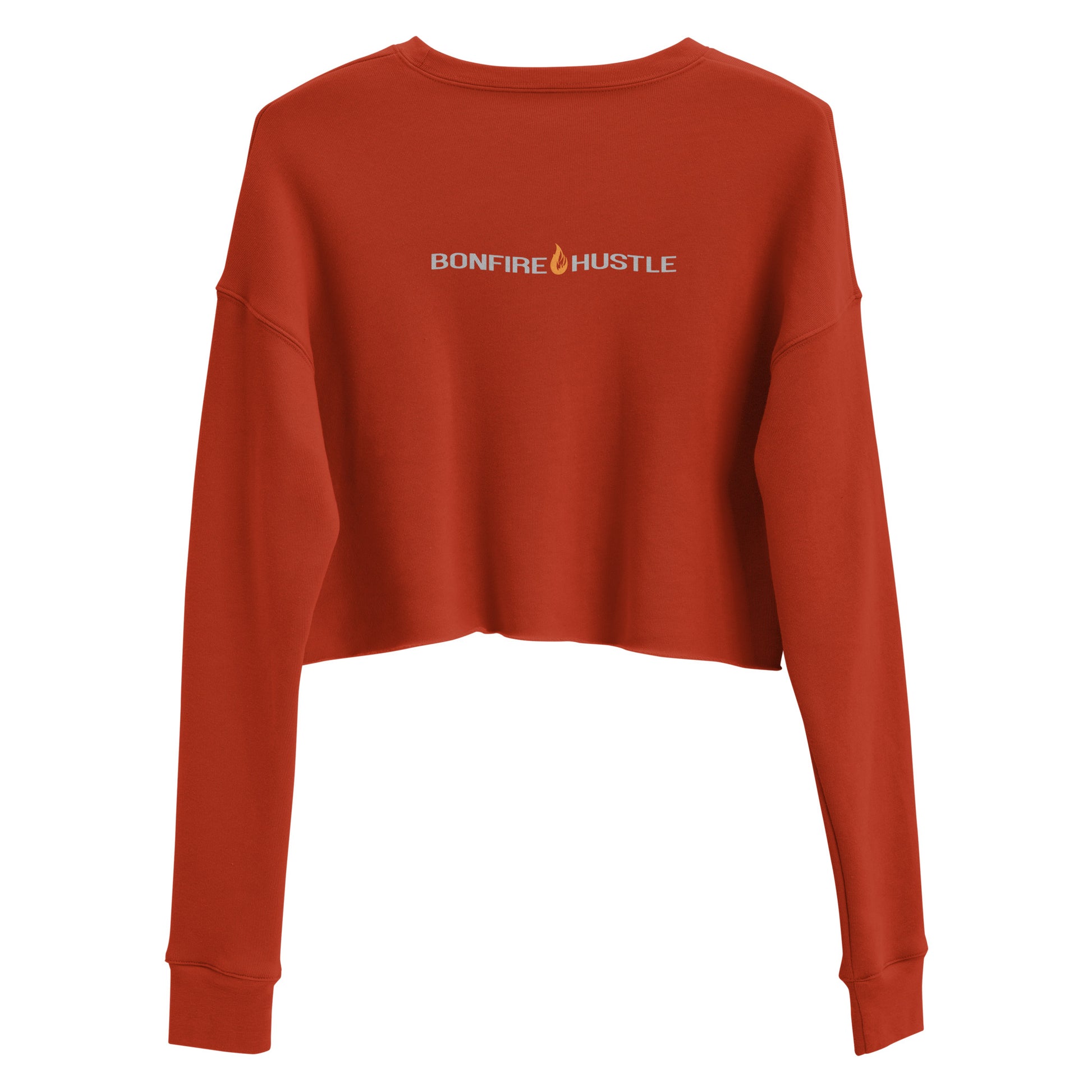 Crop Sweatshirt - Bonfire Hustle